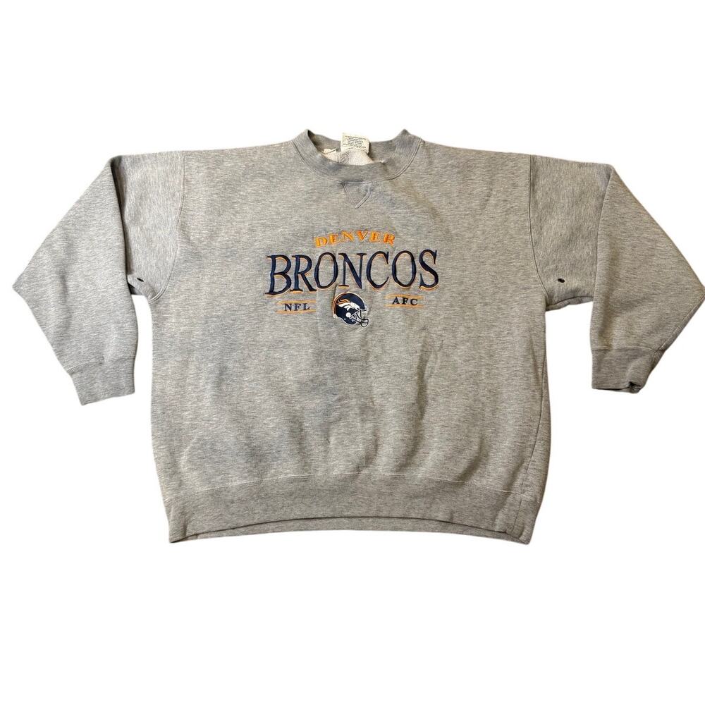 Vintage 90s Lee Sport Denver Broncos Sweatshirt